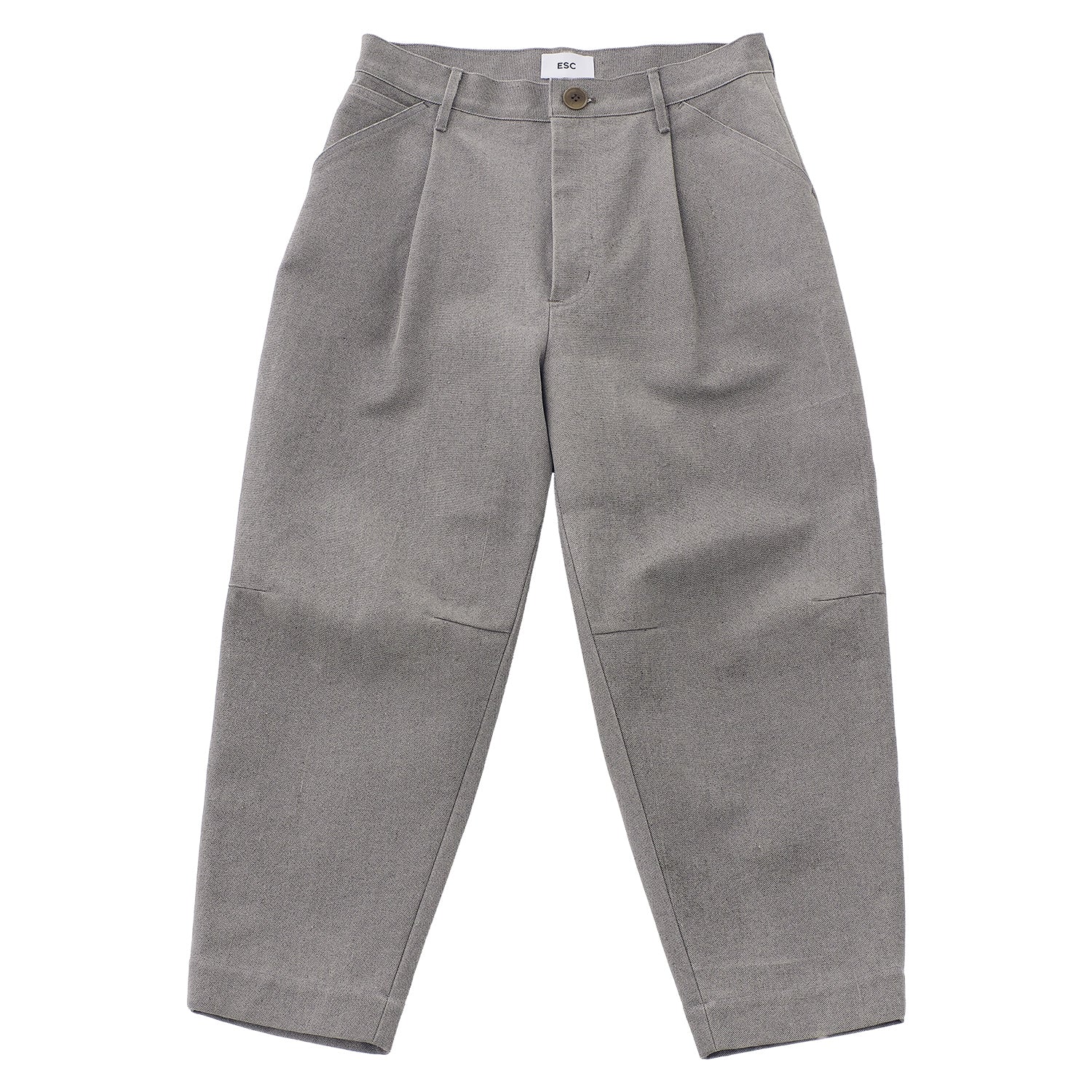 美品Graphpaper HARD TWILL TWO TUCK PANTS Graphpaper - グラフペーパー / HARD TWILL TWO TUCK PANTS