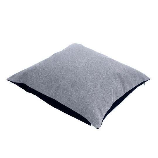 CUSHION - IRON GREY & BLACK