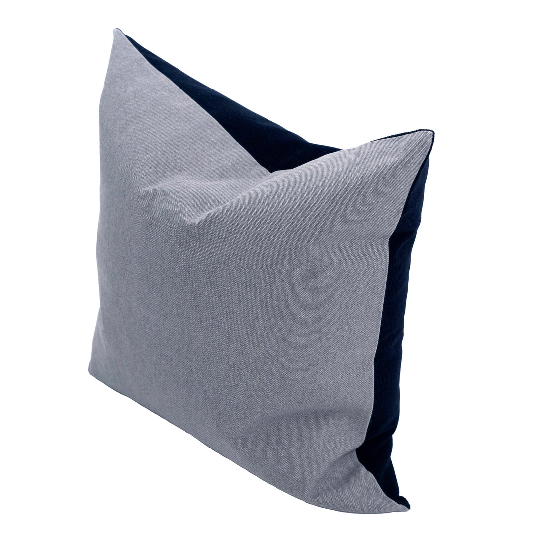 CUSHION - IRON GREY & BLACK