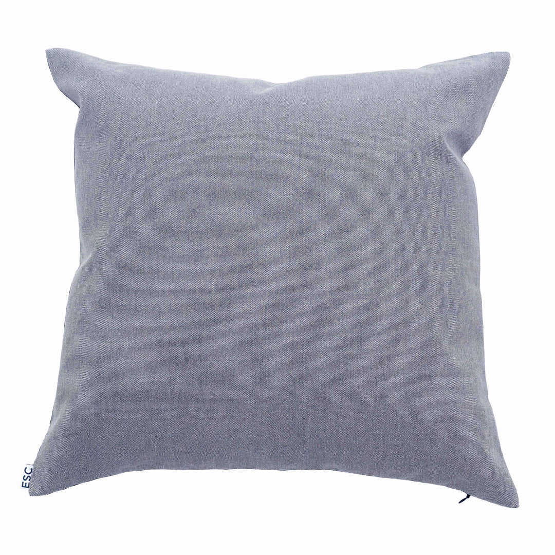 CUSHION - IRON GREY & BLACK