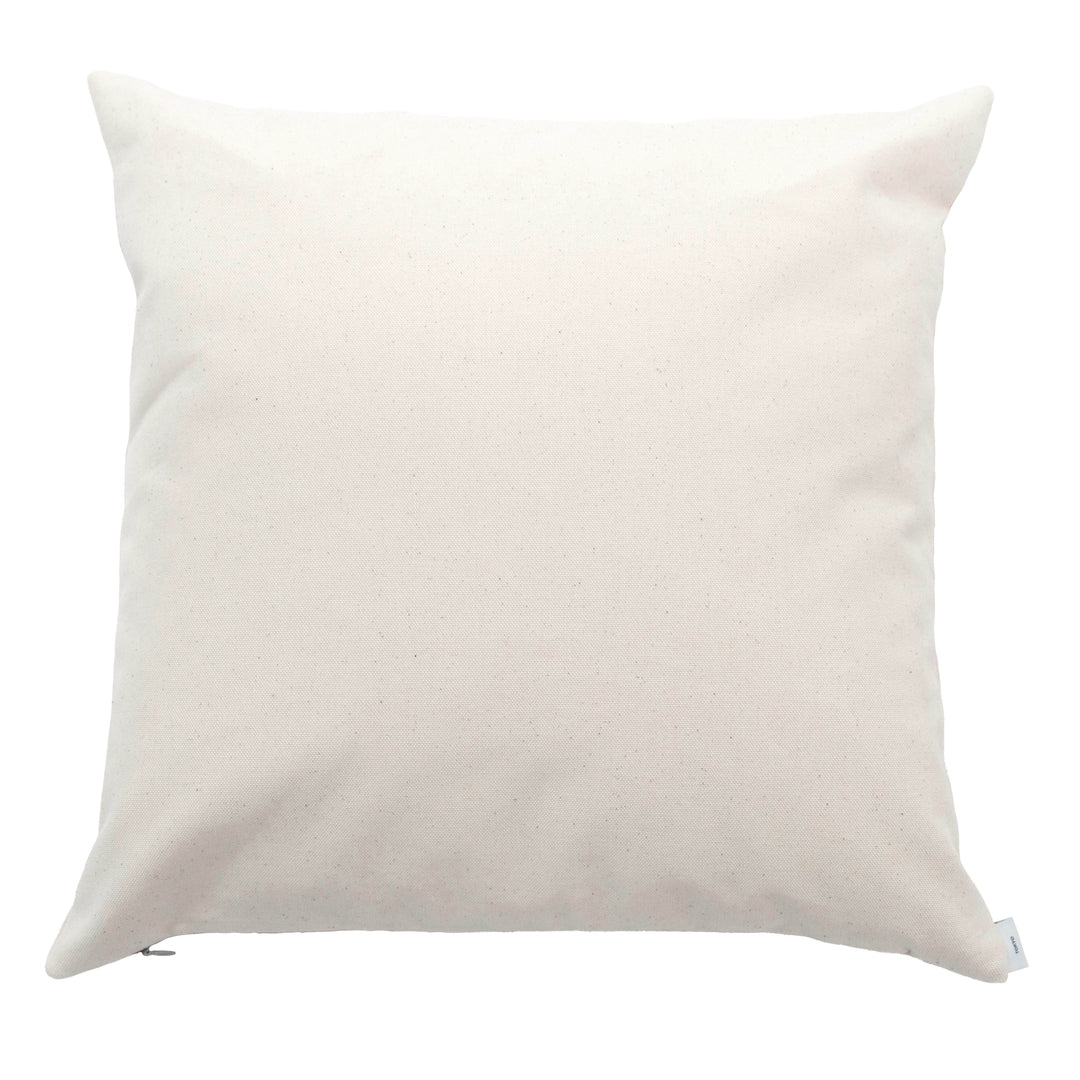 CUSHION - PALE PINK & COTTON WHITE