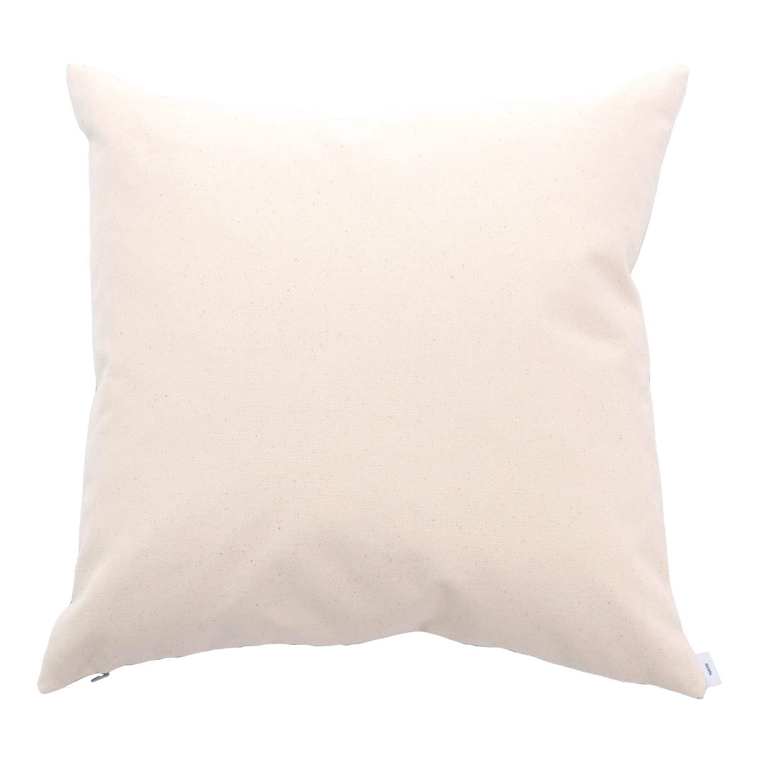 CUSHION - PRINT & COTTON WHITE