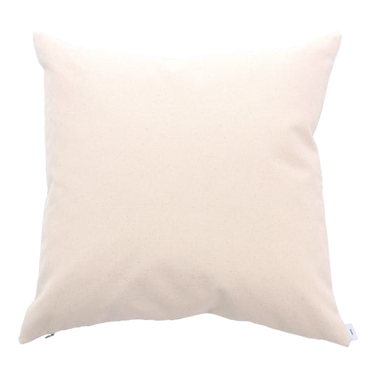 CUSHION - PRINT & COTTON WHITE