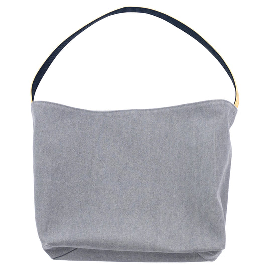 CARRIER BAG - IRON GREY & GOLD